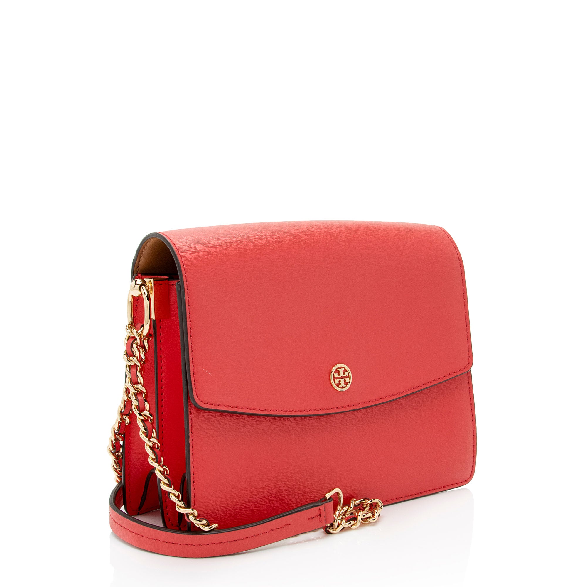 Tory Burch Saffiano Leather Robinson Shoulder Bag