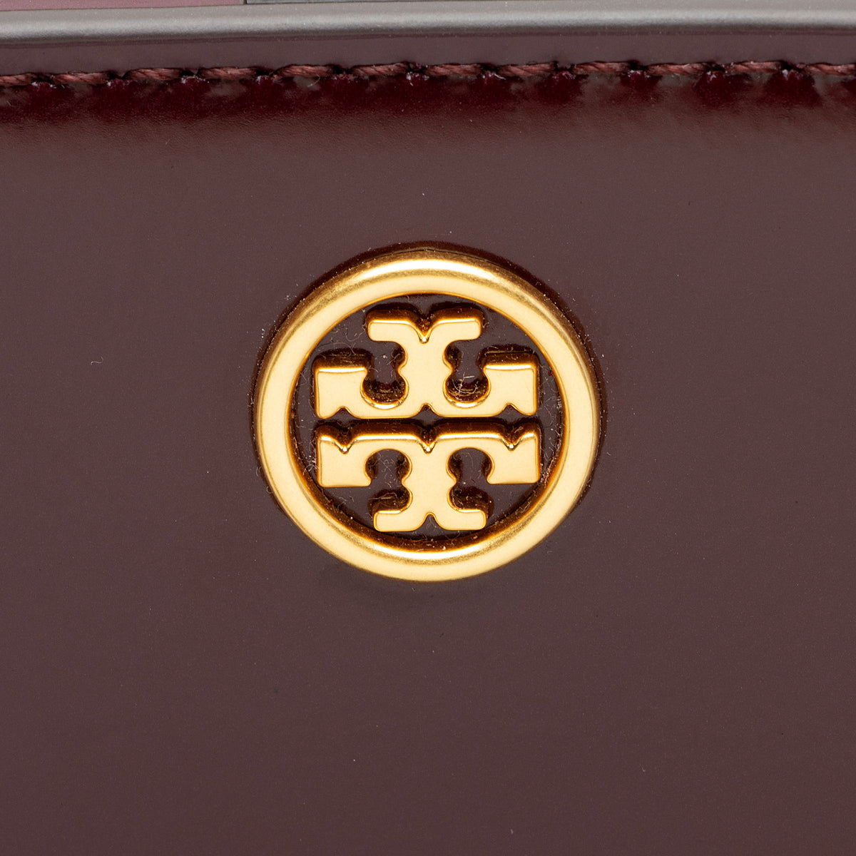 Tory Burch Spazzolato Leather Robinson Small Tote