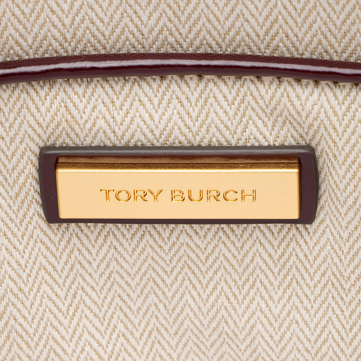 Tory Burch Spazzolato Leather Robinson Small Tote