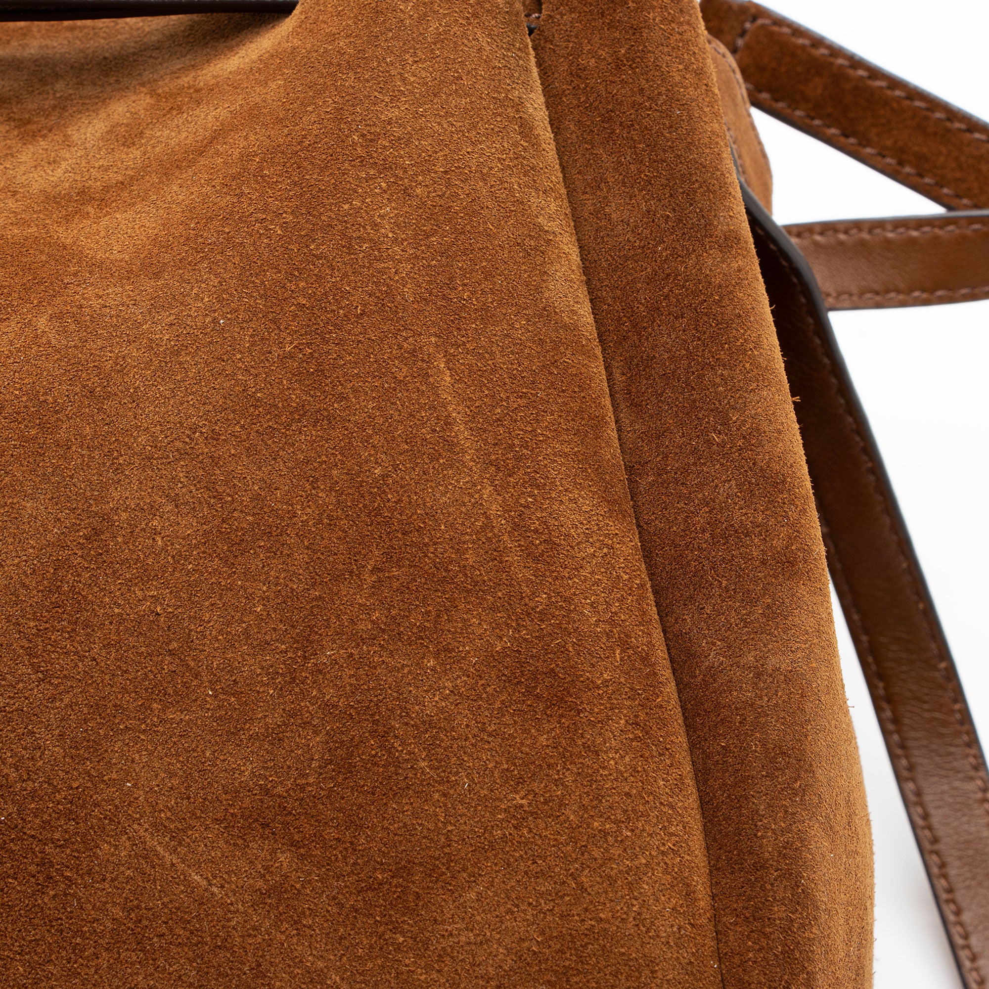 Tory Burch Suede Romy Bucket Bag