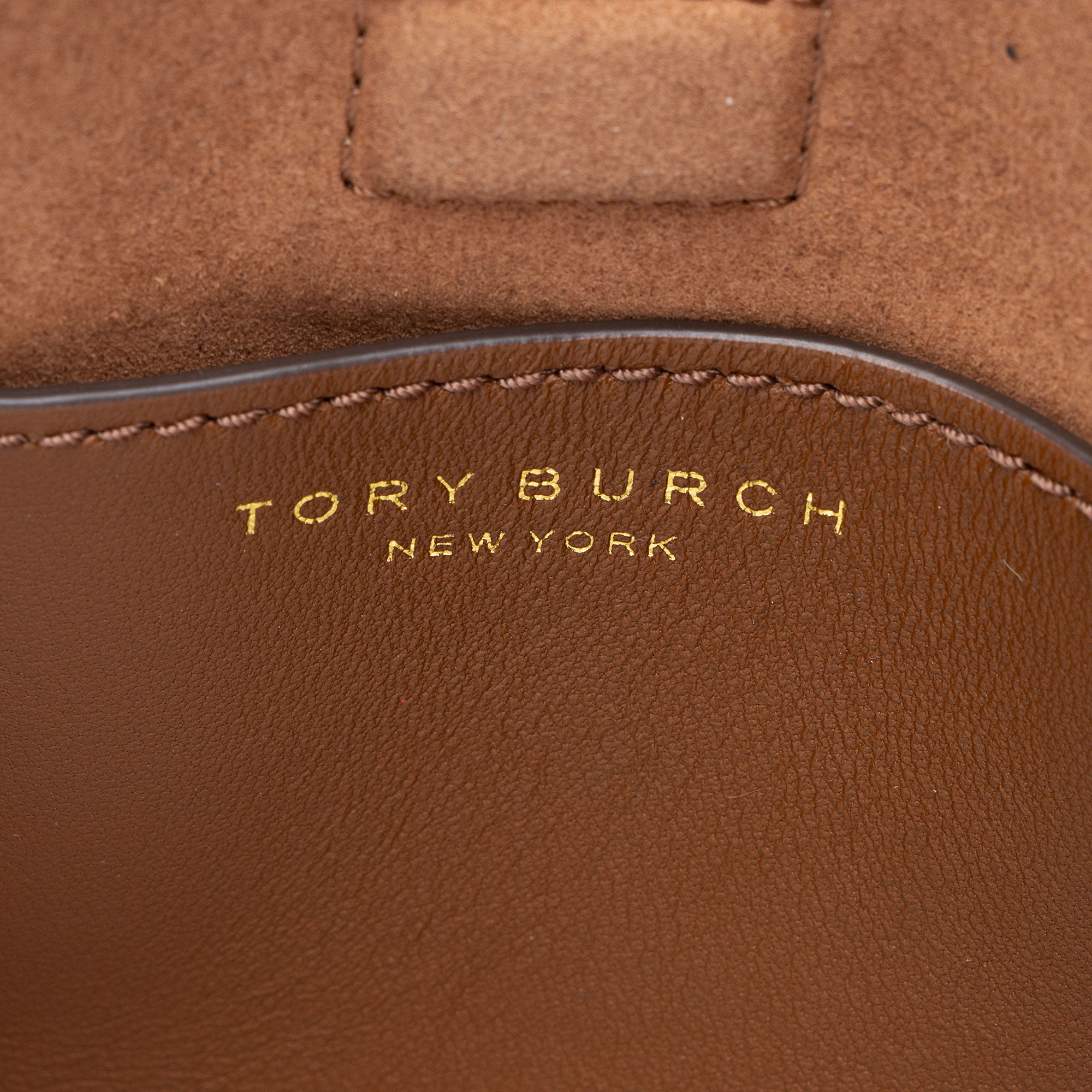 Tory Burch Suede Romy Bucket Bag