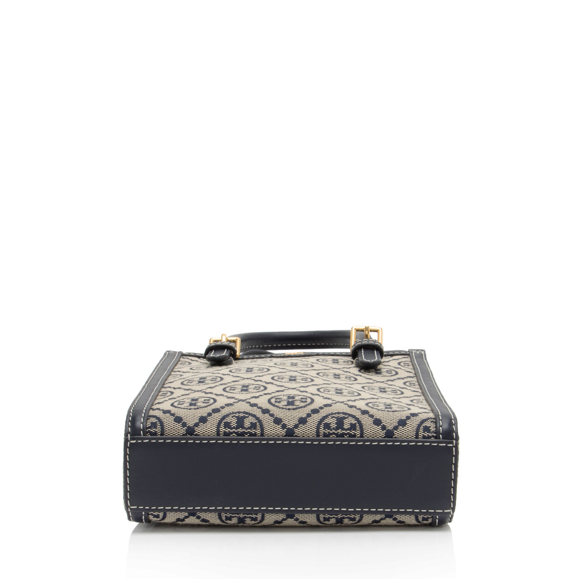 Tory Burch T Monogram Canvas Mini Tote