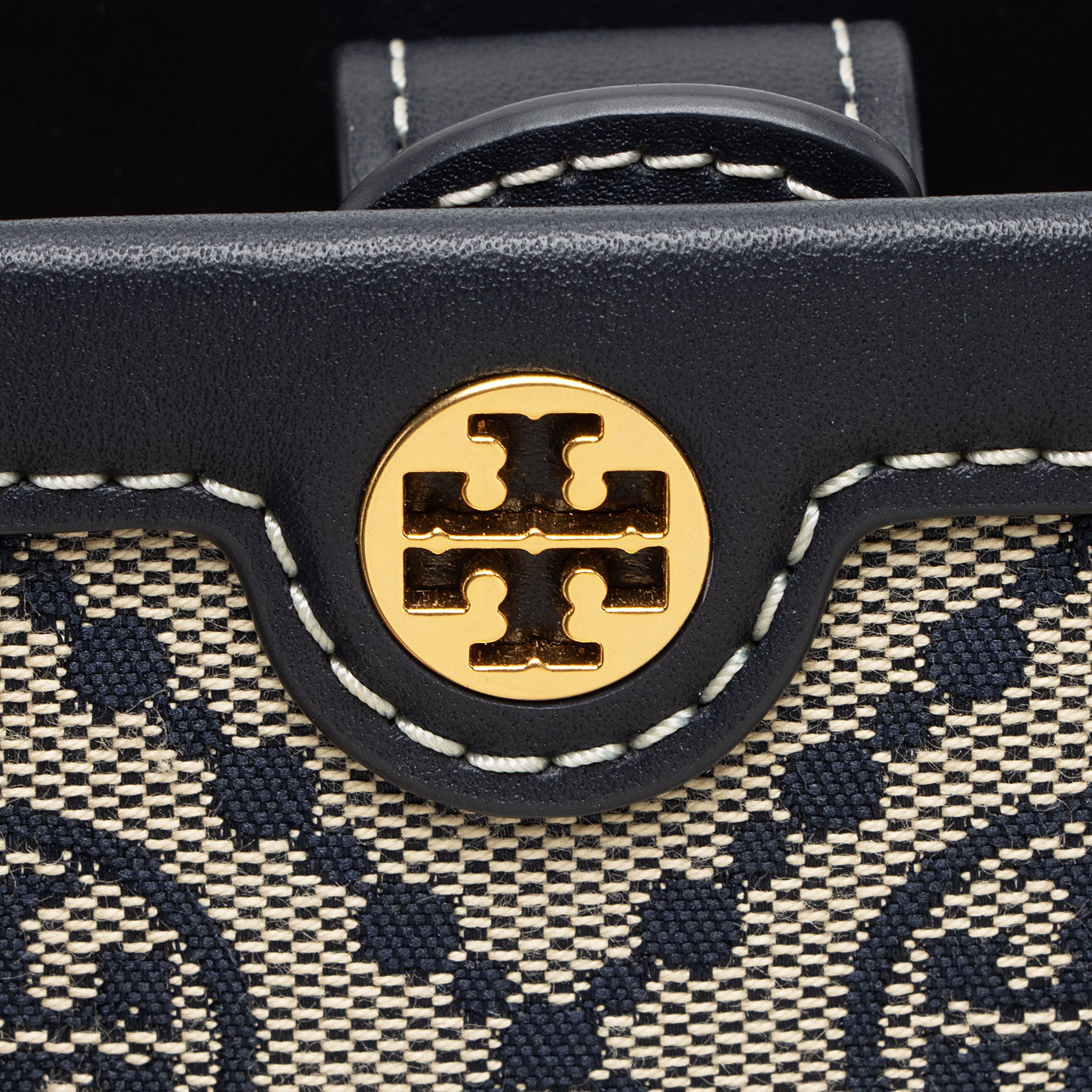 Tory Burch T Monogram Canvas Mini Tote