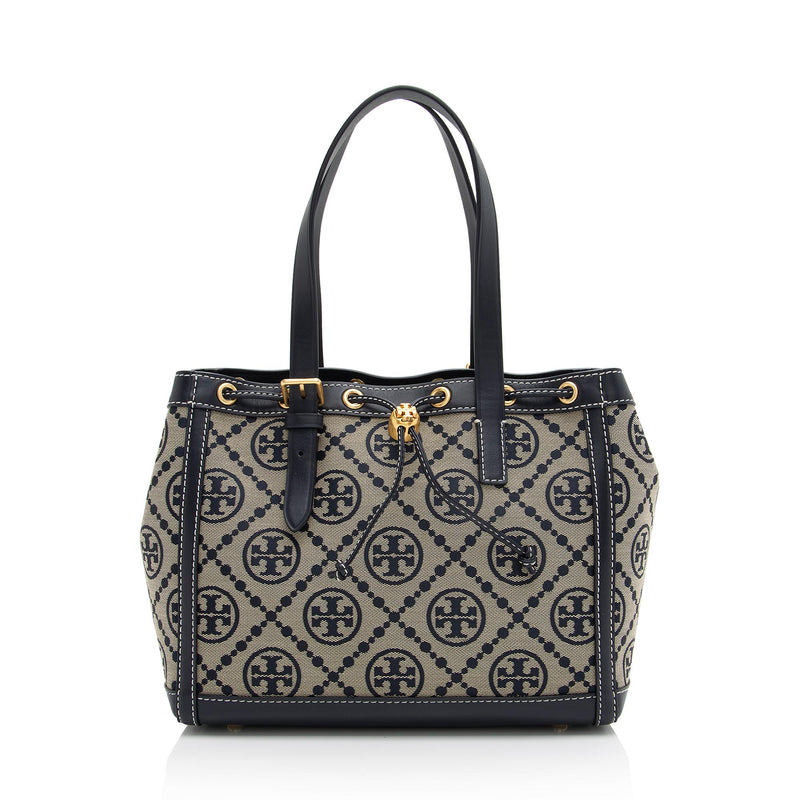 Tory Burch T Monogram Jacquard Tote Bag