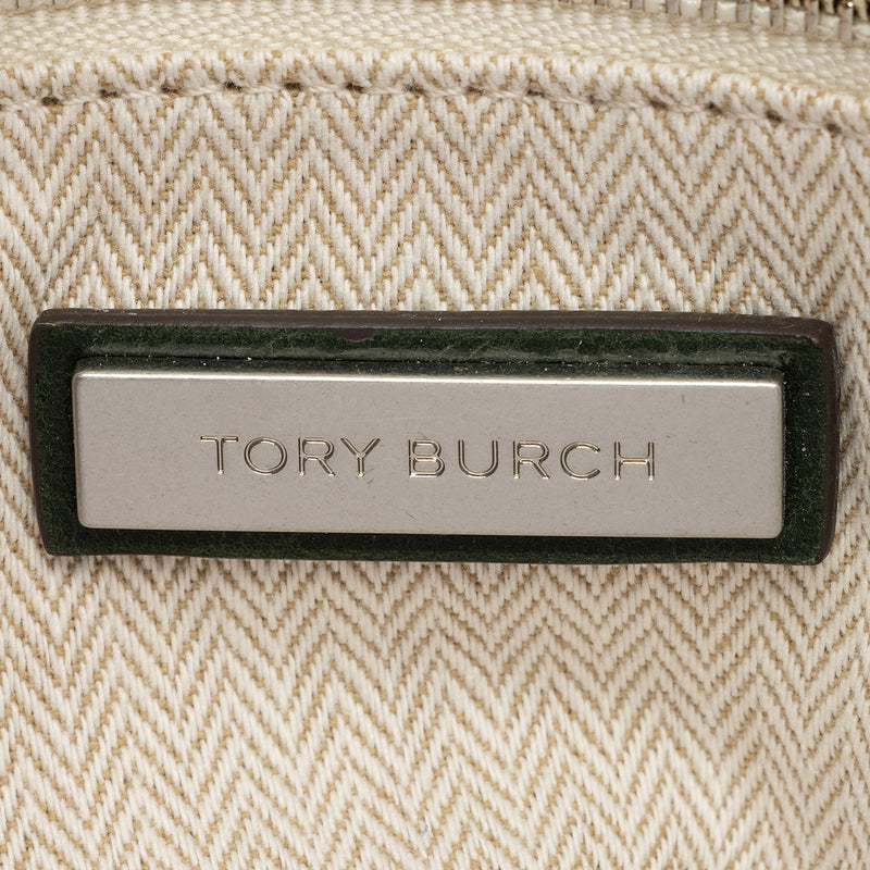 Tory Burch Glazed Chevron Leather Kira Large Shoulder Bag (SHF-mhMqHb)