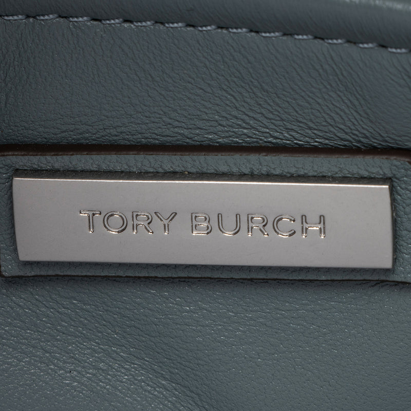 Tory Burch Woven Suede Kira Small Flap Bag (SHF-peyHZY)