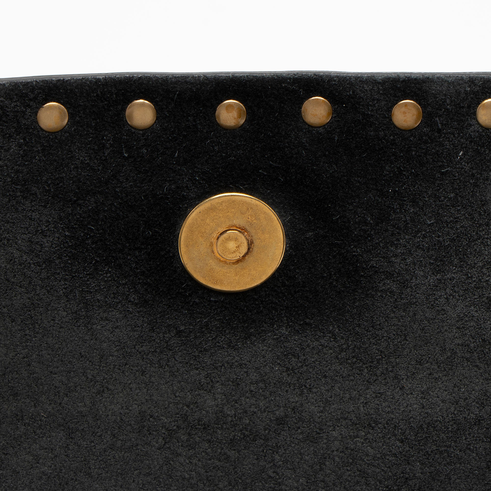 Valentino Calfskin Beaded Rockstud Clutch