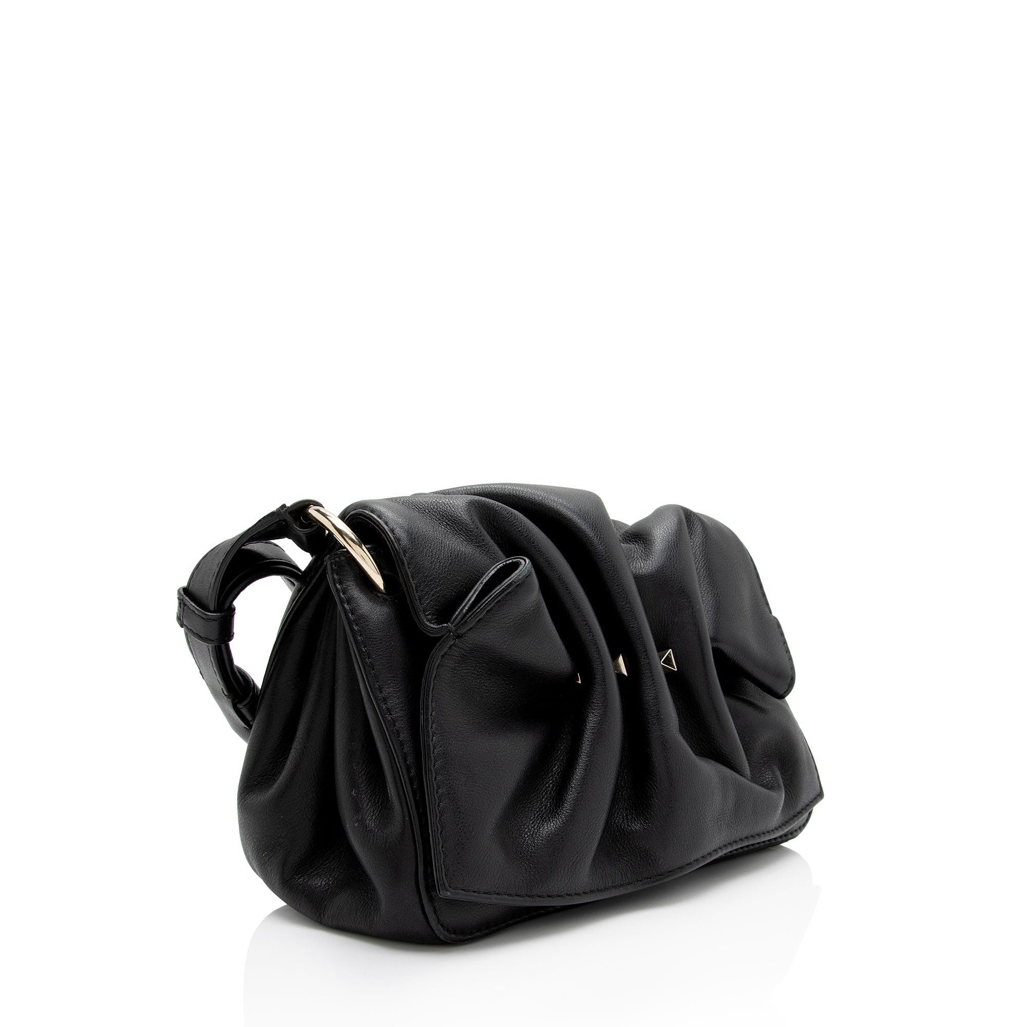 Valentino Calfskin Bloomy Mini Shoulder Bag (SHF-aDYXDB)