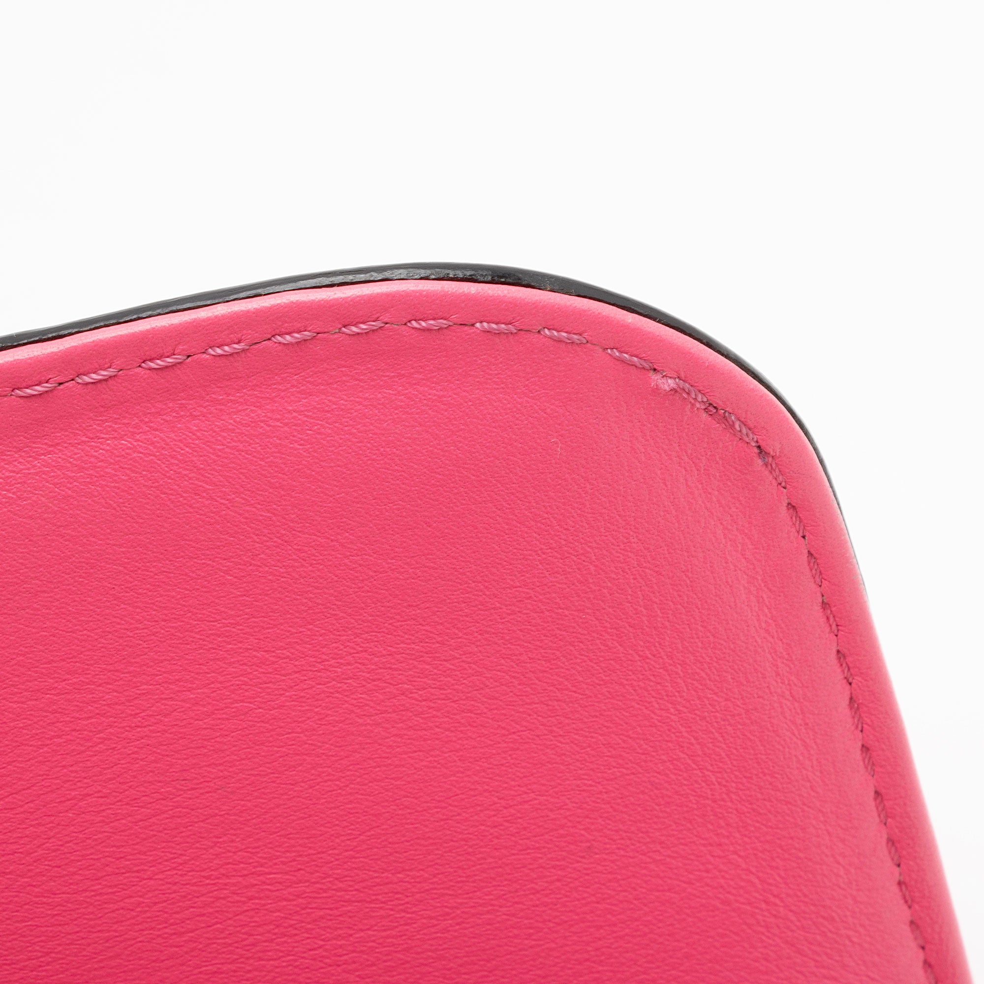 Valentino Calfskin Glam Lock Medium Shoulder Bag
