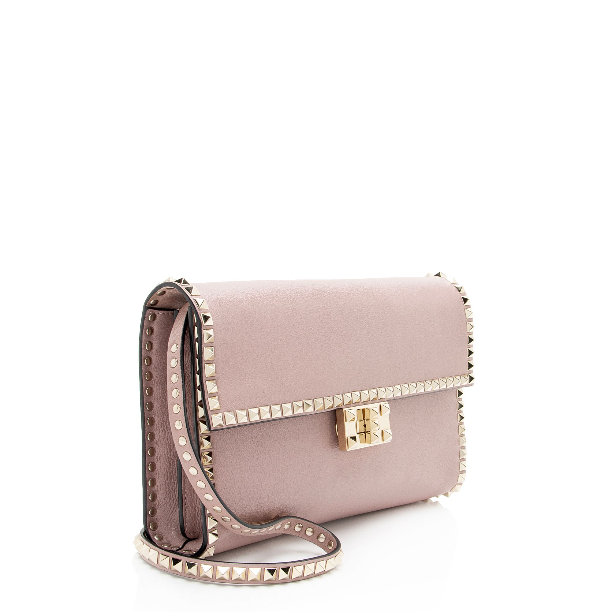Valentino Calfskin Rockstud No Limit Flap Small Crossbody