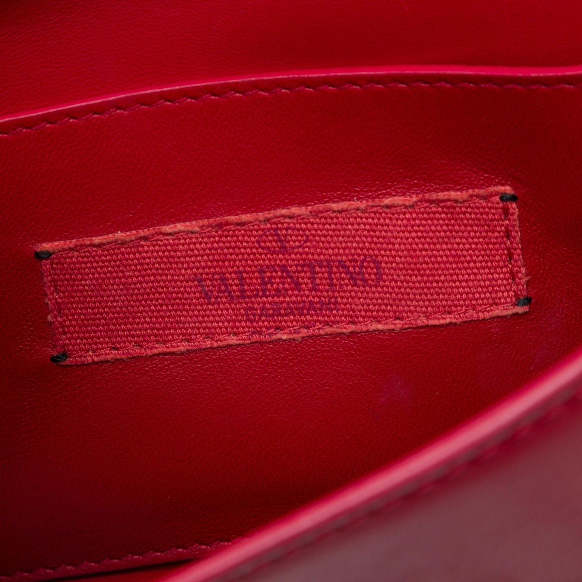 Valentino Calfskin Rockstud Buckled Flap Crossbody