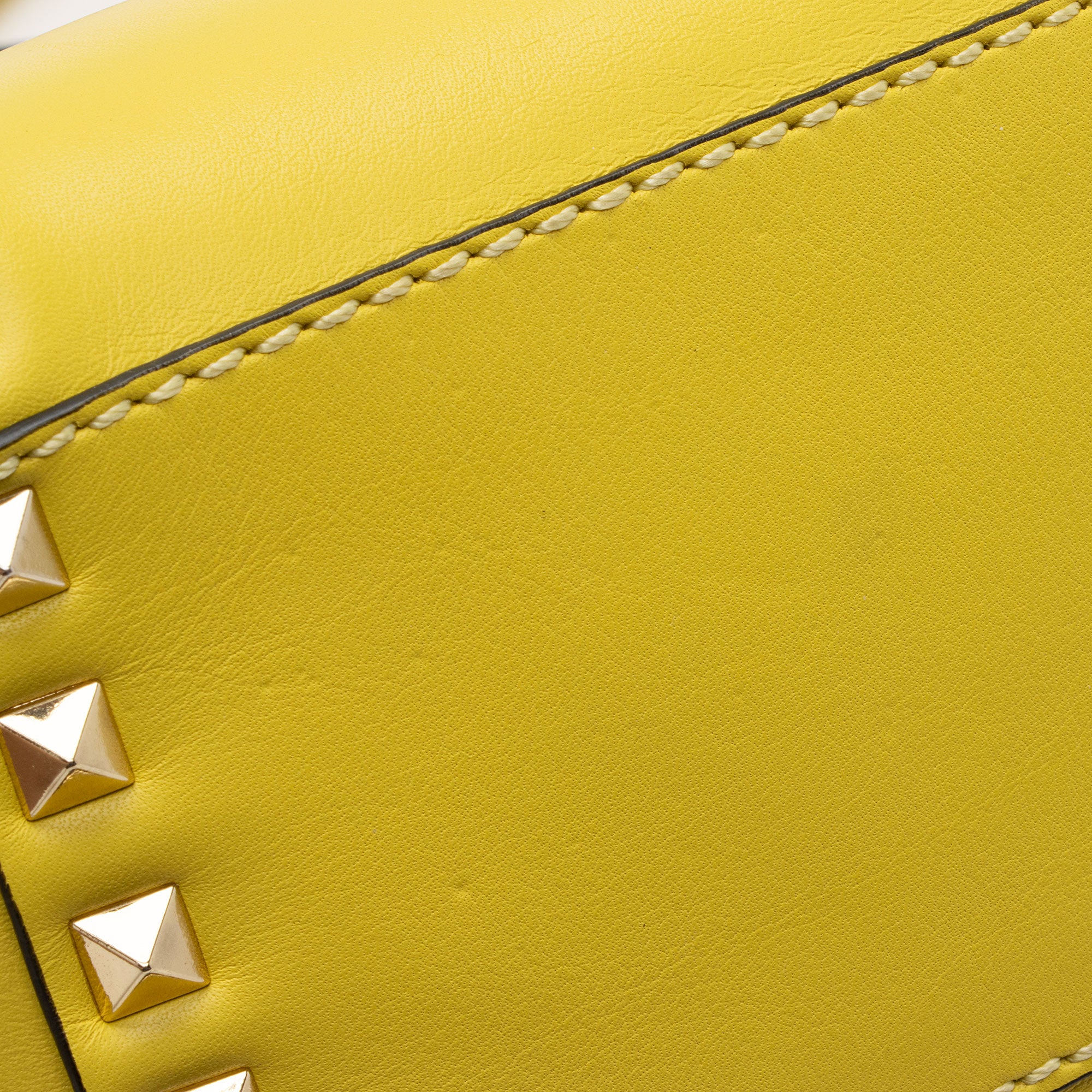 Valentino Calfskin Rockstud Double Handle Mini Tote (SHF-8c9L8s)