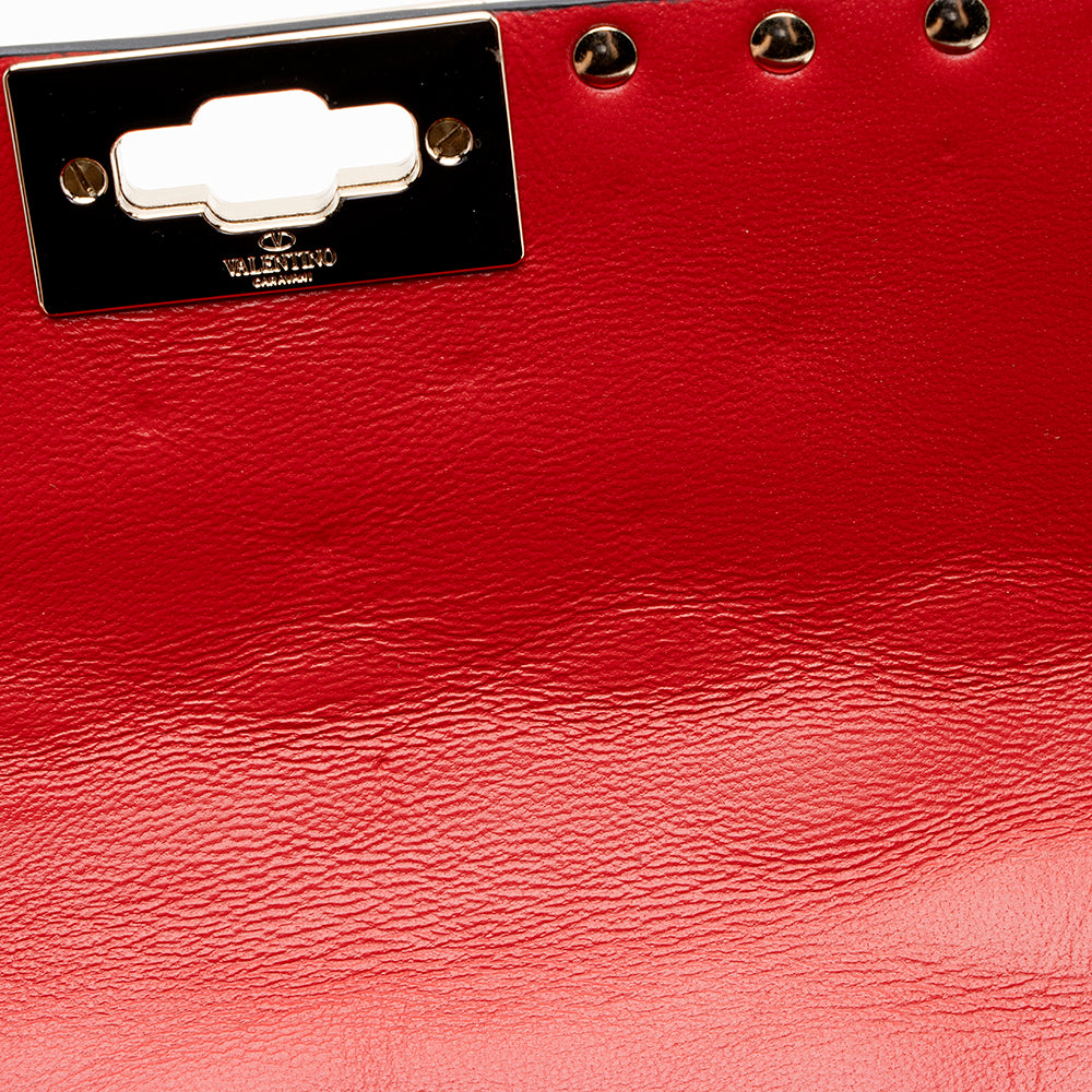 Valentino Calfskin Rockstud Spike Up Chain Shoulder Bag