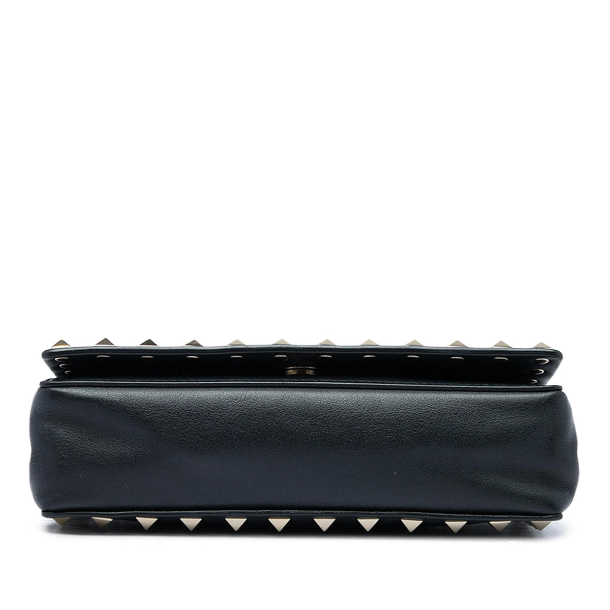 Valentino Calfskin Rockstud Wallet On Chain