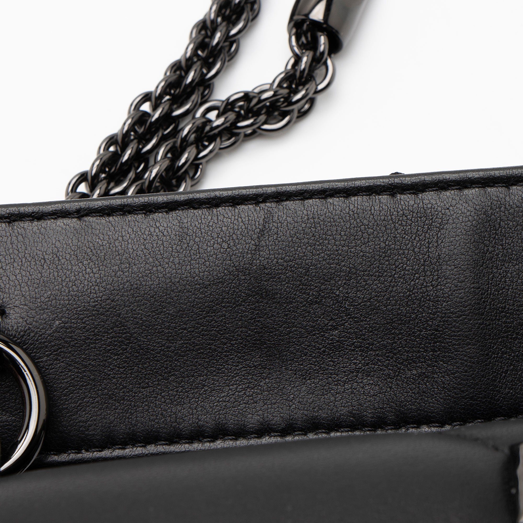 Valentino Calfskin Roman Stud Small Shoulder Bag