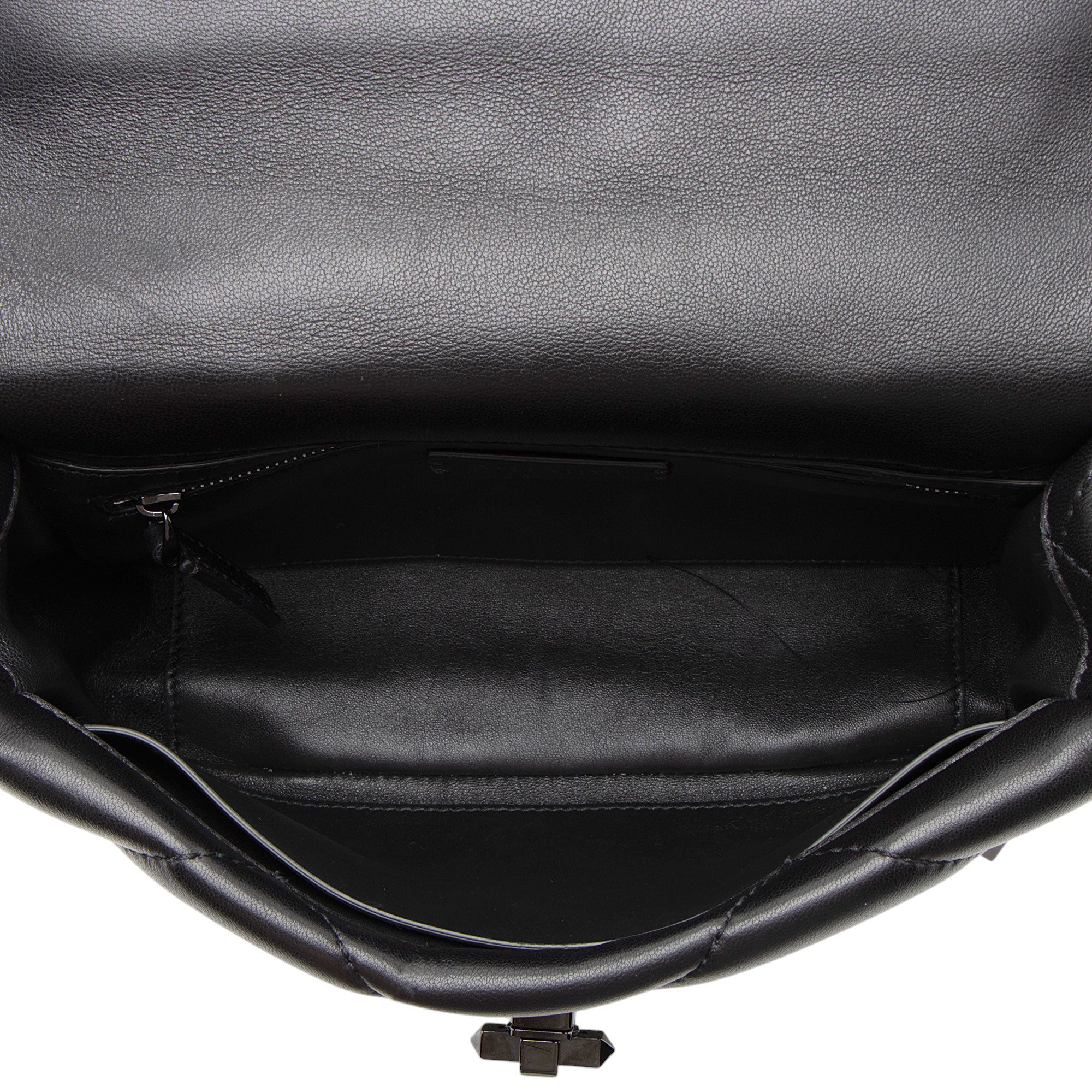 Valentino Calfskin Roman Stud Small Shoulder Bag