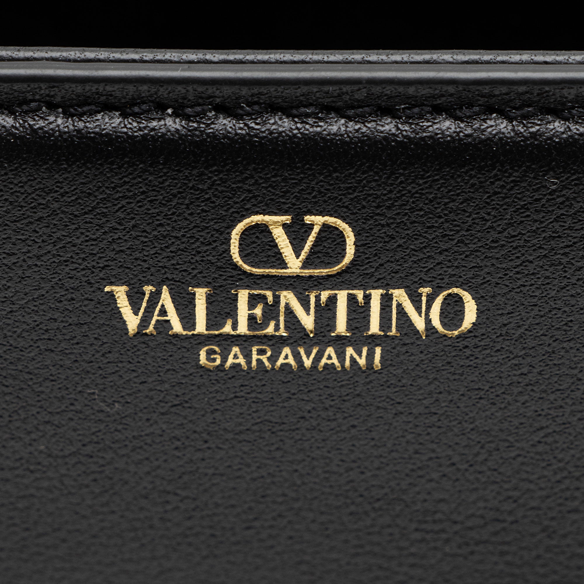 Valentino Calfskin VLogo Loco Small Shoulder Bag