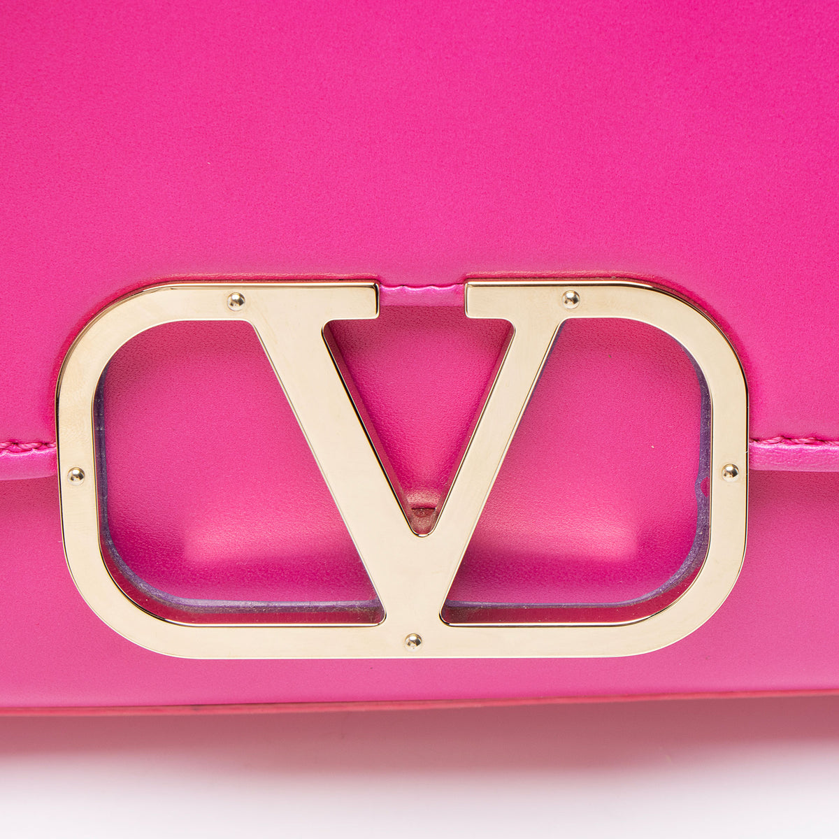Valentino Calfskin VLogo Signature Shoulder Bag