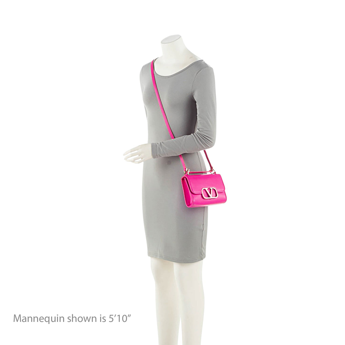 Valentino Calfskin VLogo Signature Shoulder Bag