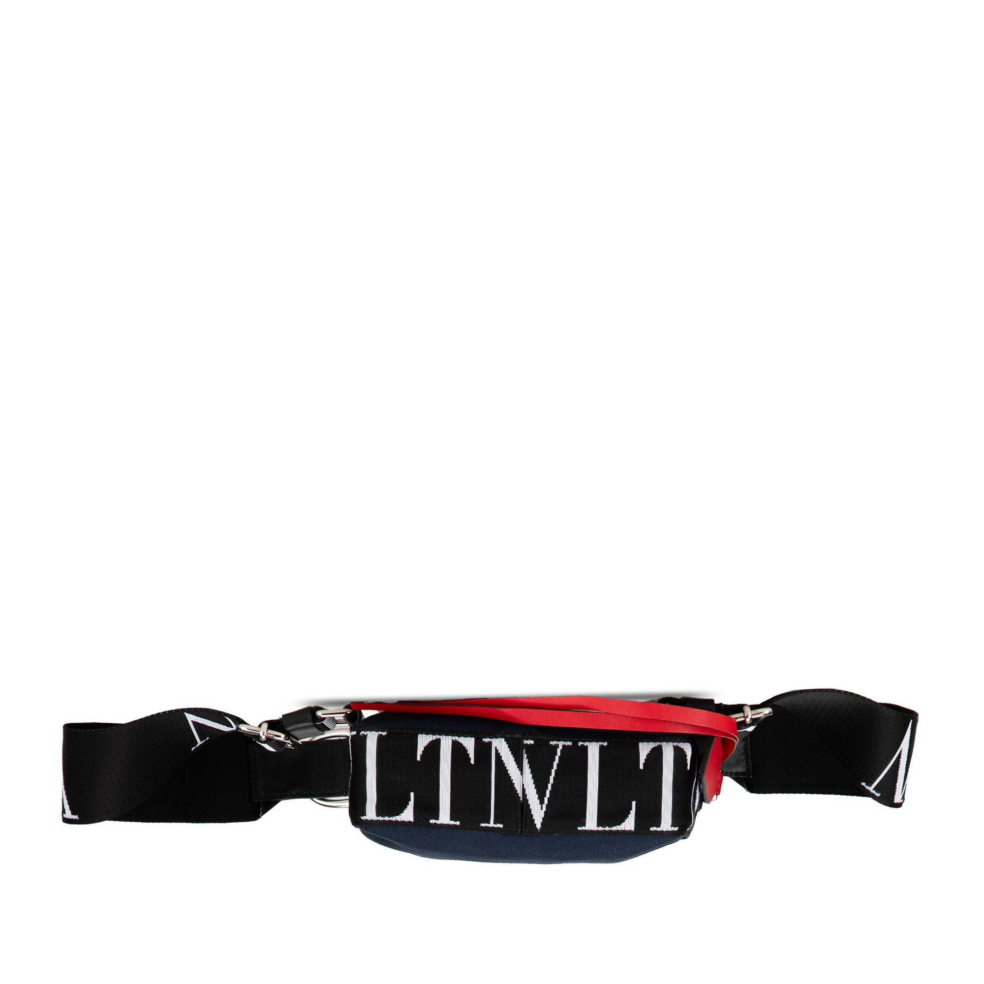 Valentino Canvas VLTN Trim Belt Bag
