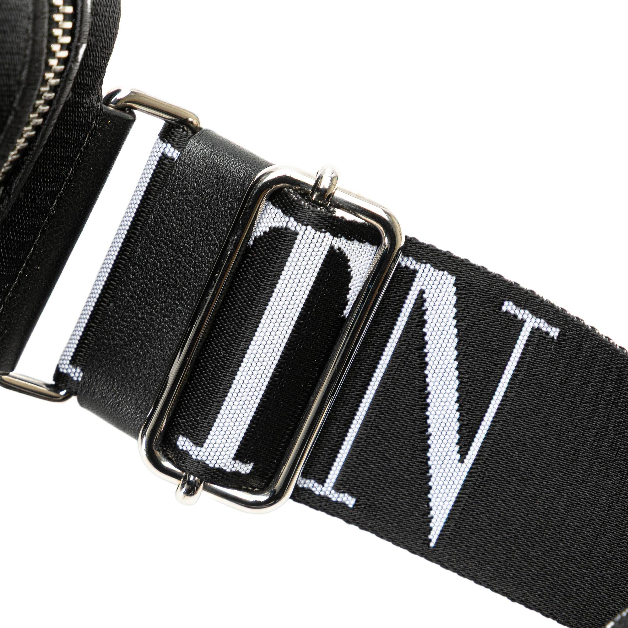 Valentino Canvas VLTN Trim Belt Bag