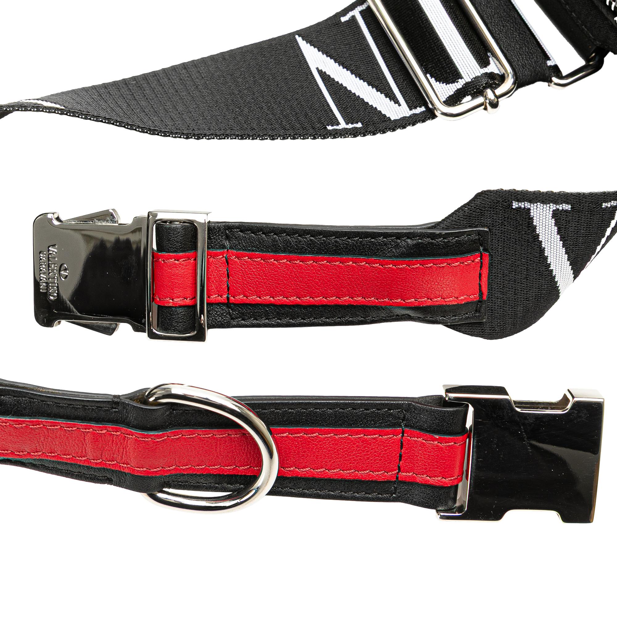 Valentino Canvas VLTN Trim Belt Bag