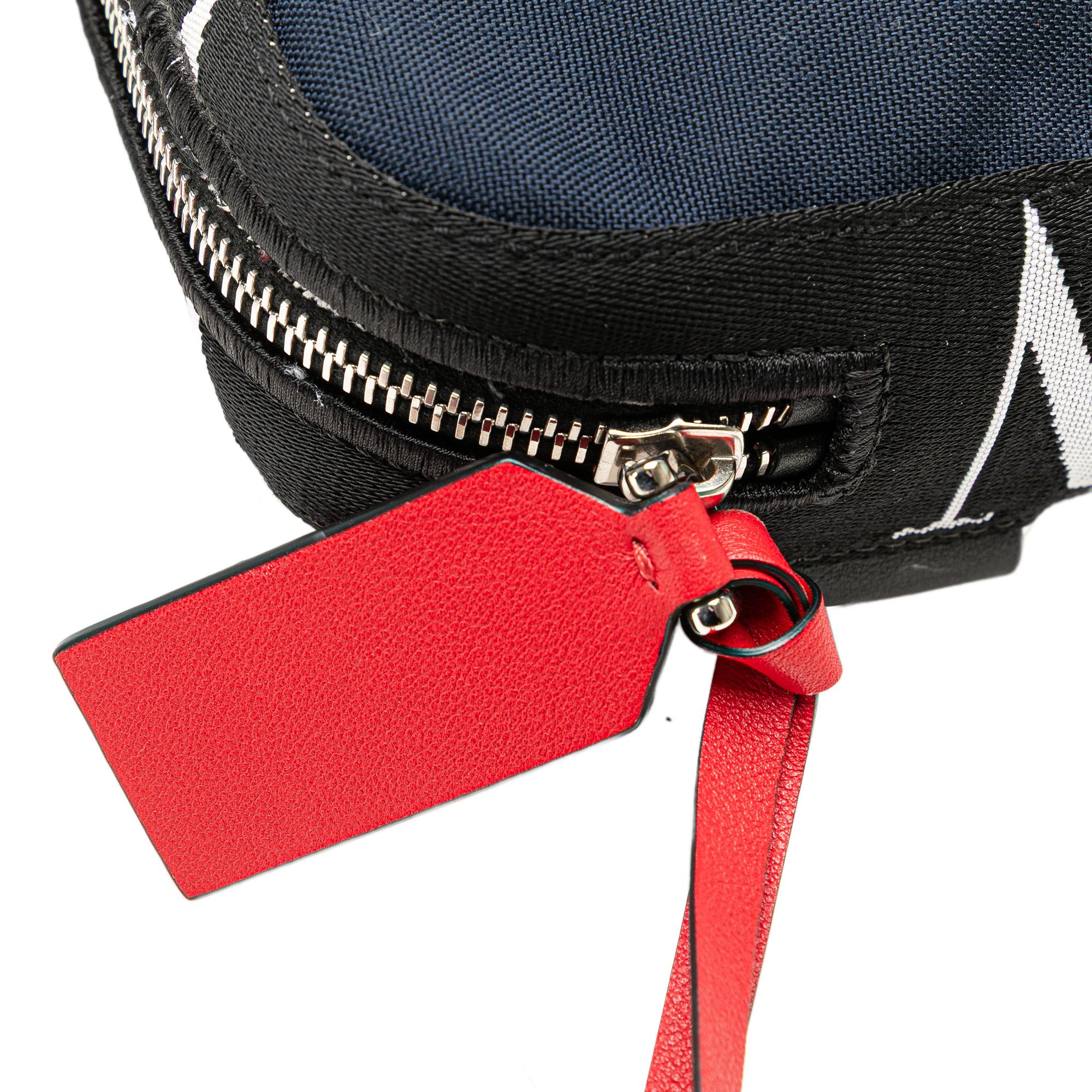 Valentino Canvas VLTN Trim Belt Bag