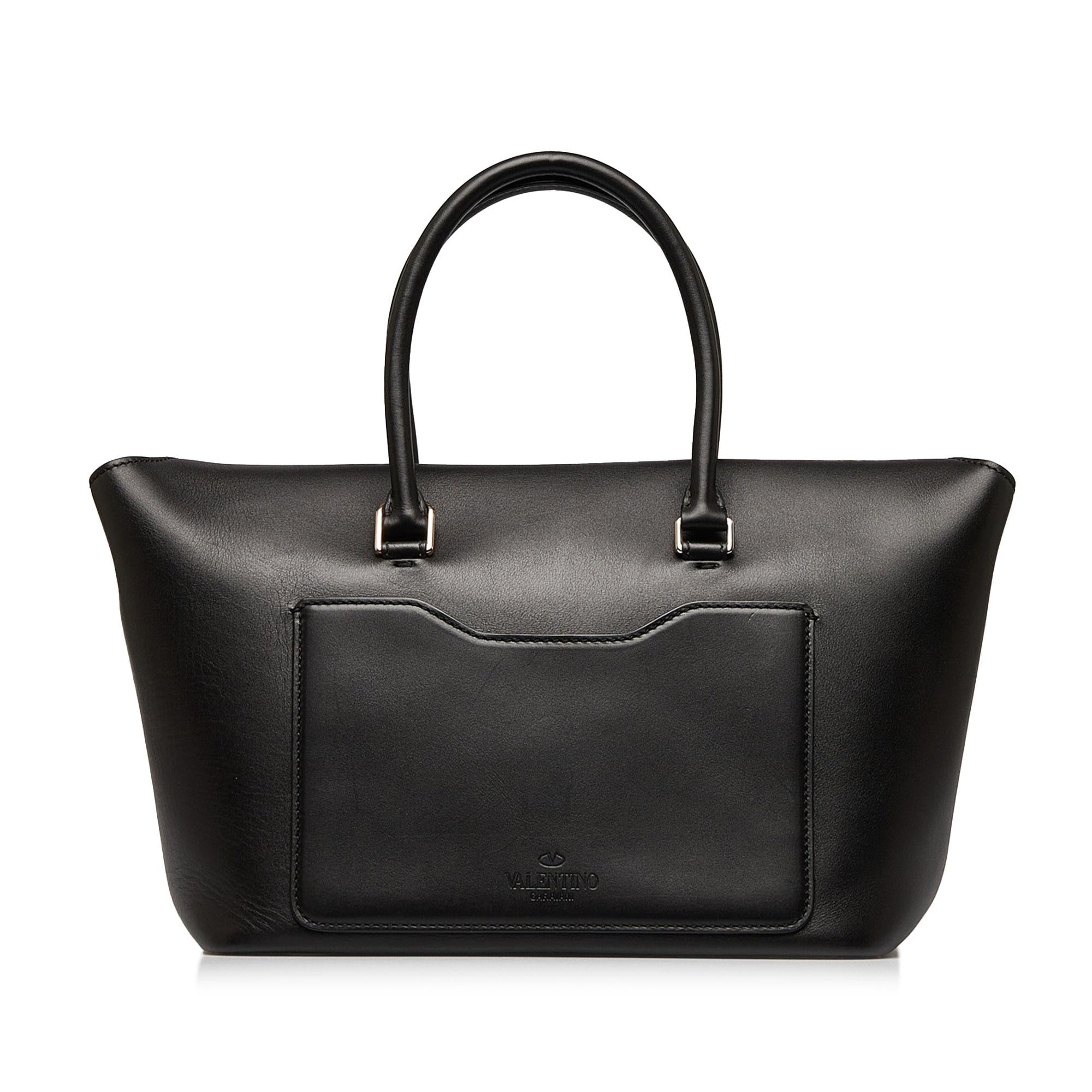 Valentino Demilune Rockstud Satchel (SHG-YVg0fW)