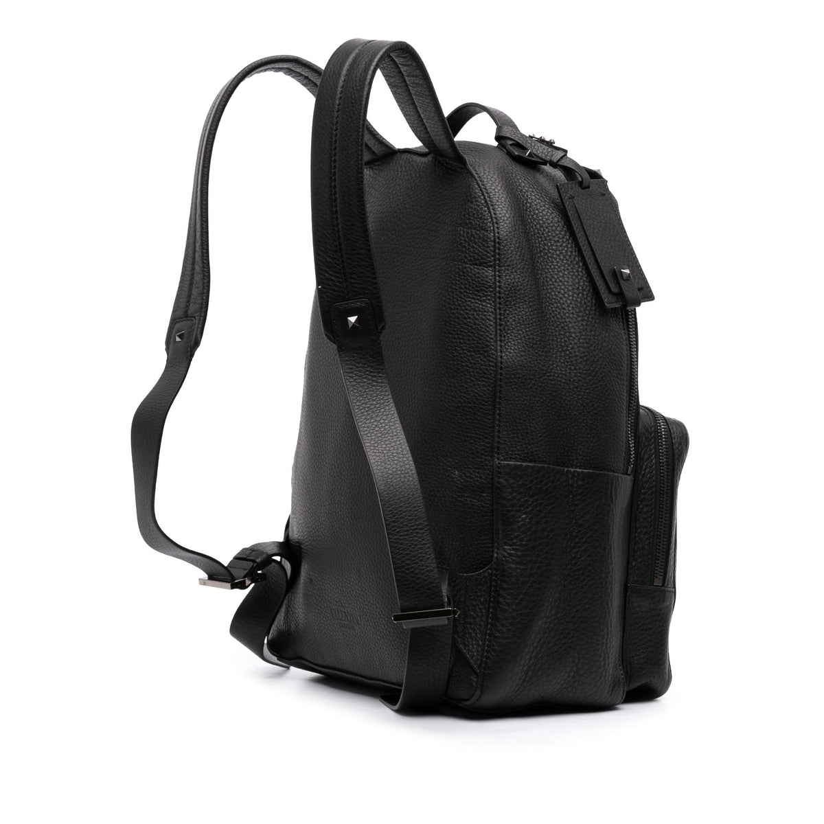 Valentino Grained Calfskin Rockstud Backpack