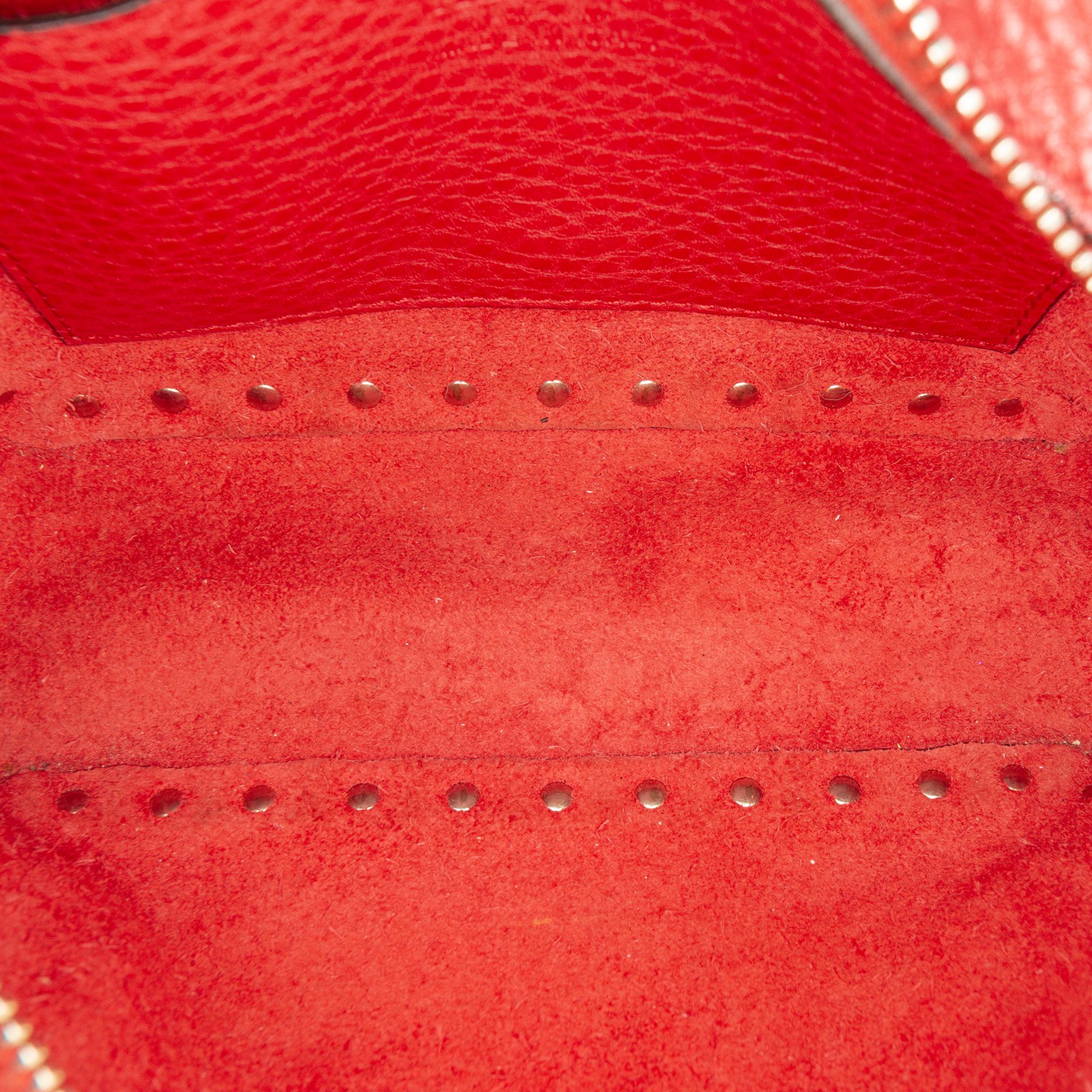 Valentino Grainy Calfskin Rockstud Camera Bag