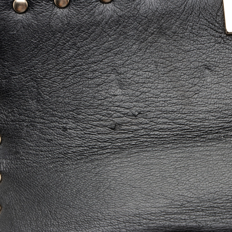 Valentino Lambskin Rockstud Spike Chain Shoulder Bag (SHF-GrvCg8)