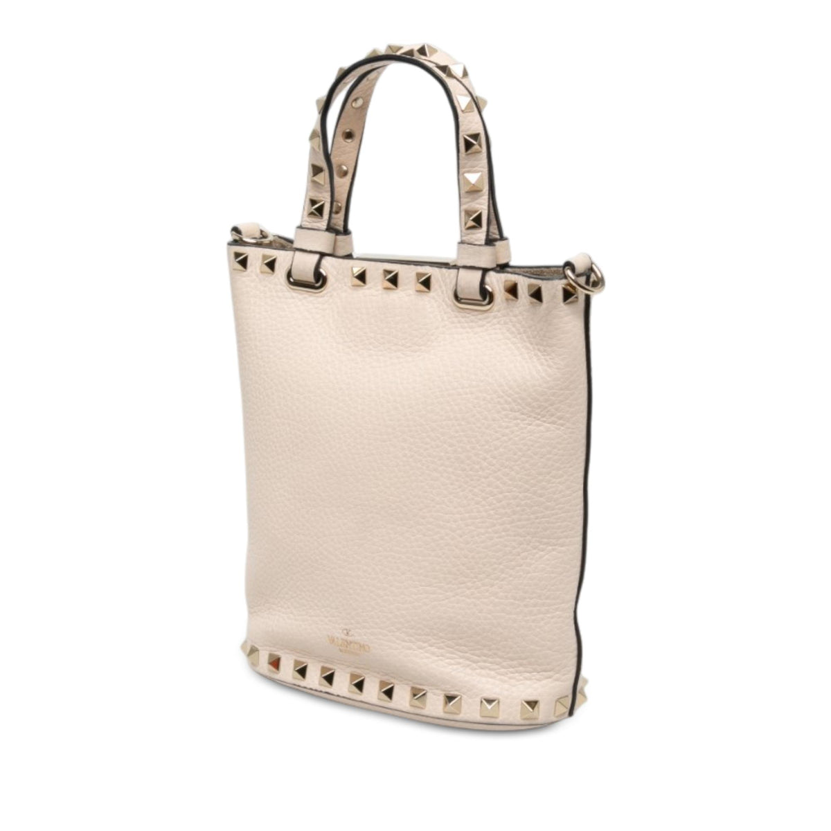 Valentino Leather Rockstud Bucket Bag