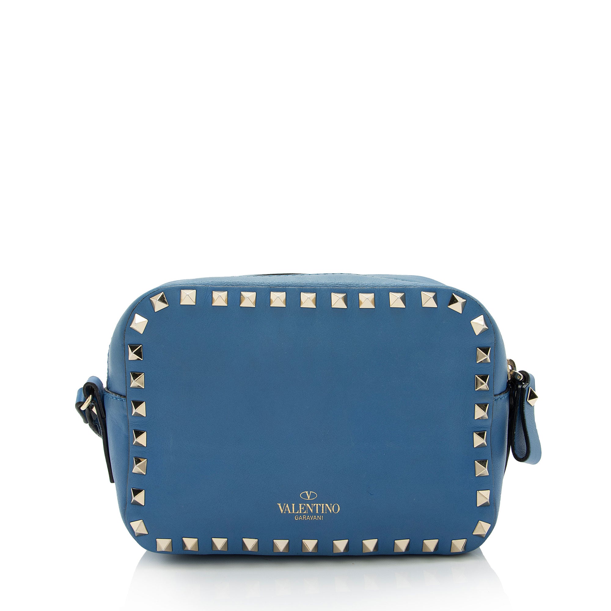 Valentino Leather Rockstud Camera Bag (SHF-JRnaIi)