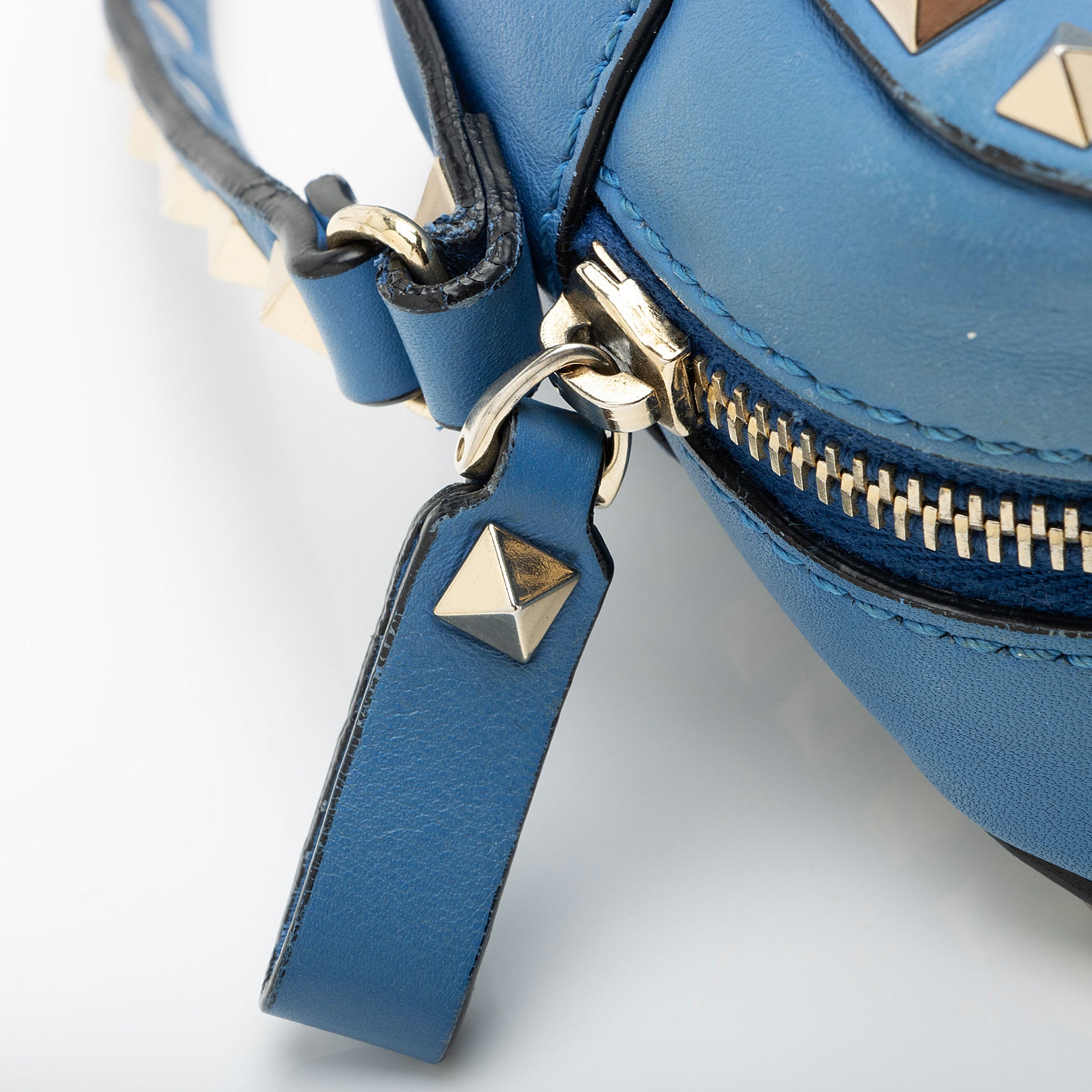 Valentino Leather Rockstud Camera Bag (SHF-JRnaIi)
