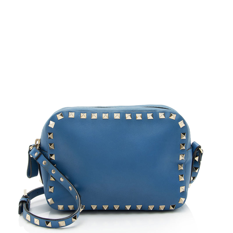 Valentino Leather Rockstud Camera Bag (SHF-JRnaIi)