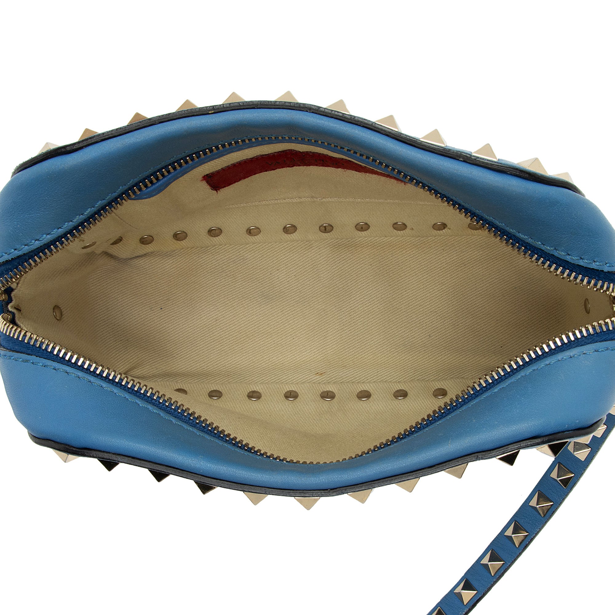 Valentino Leather Rockstud Camera Bag (SHF-JRnaIi)