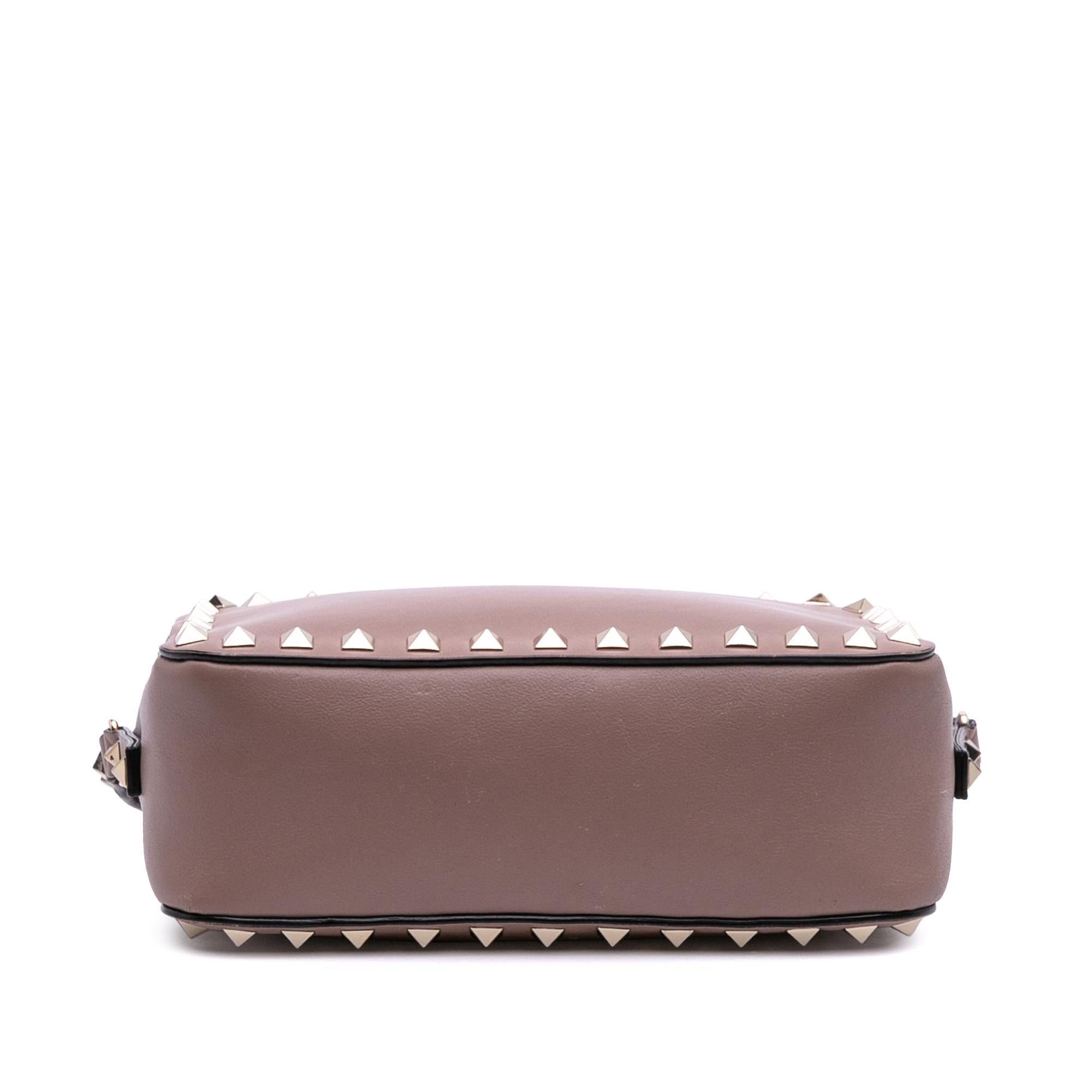 Valentino Leather Rockstud Camera Bag