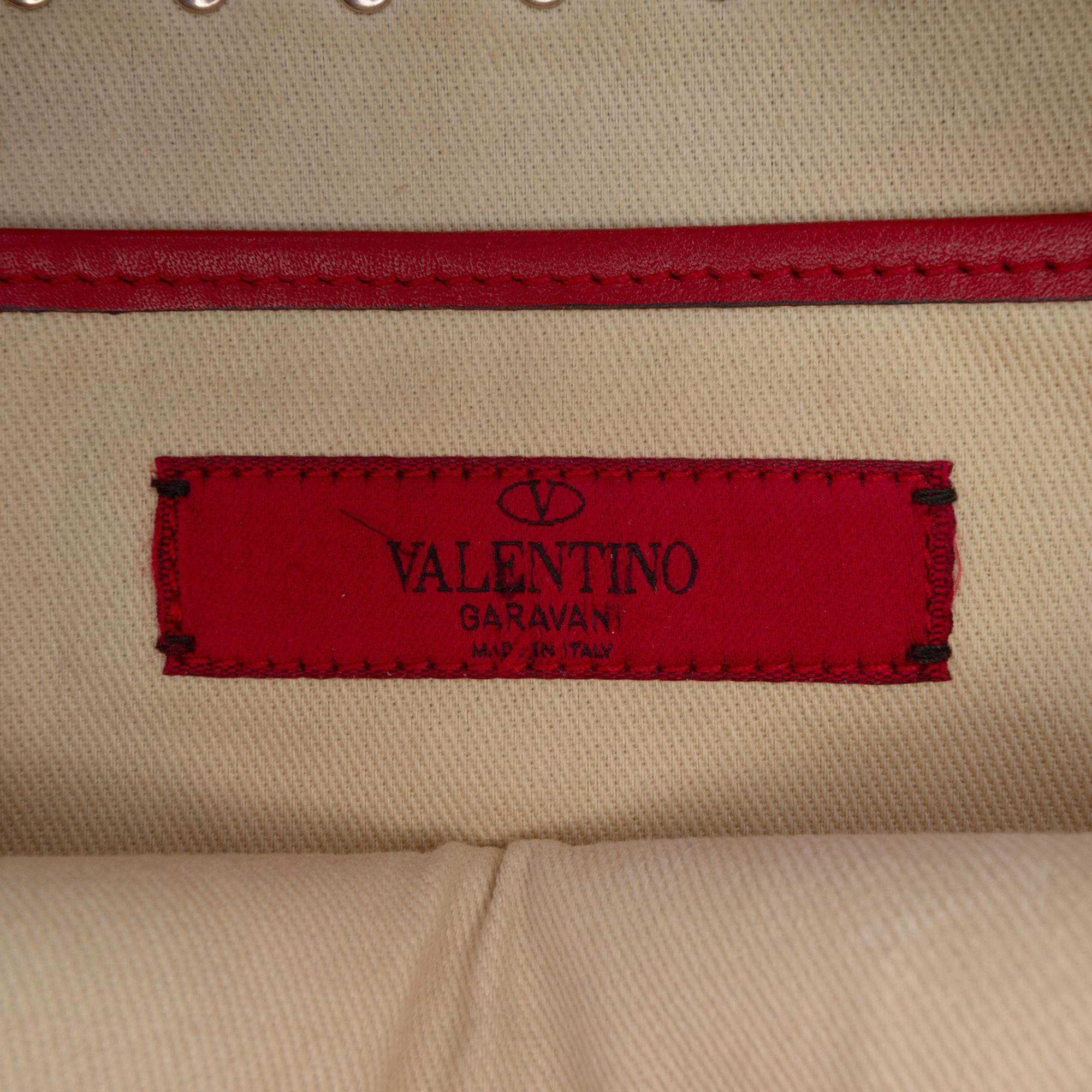 Valentino Leather Rockstud Camera Bag