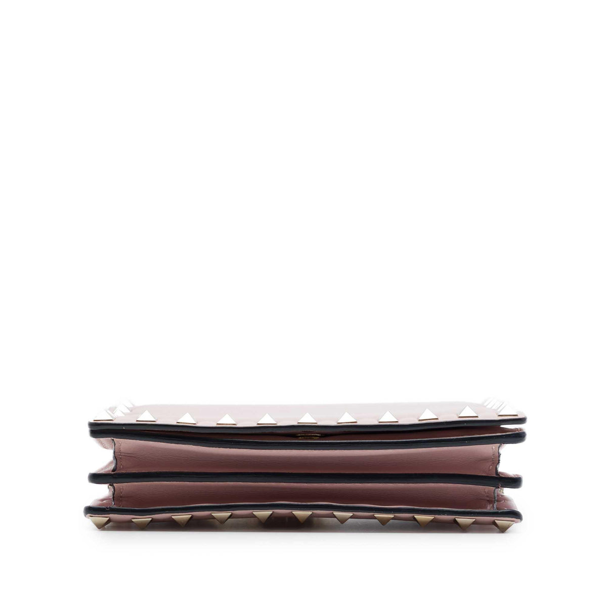 Valentino Leather Rockstud Chain Pouch