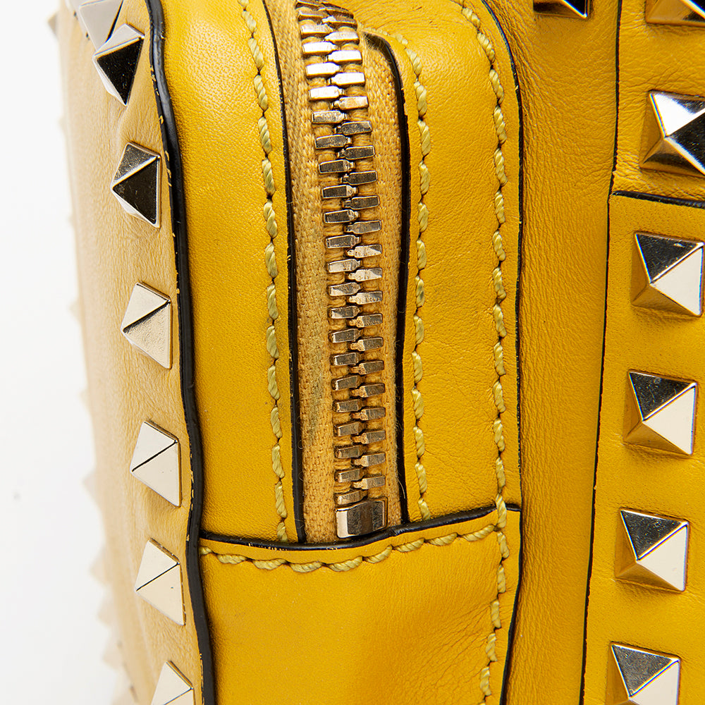 Valentino Leather Rockstud Mini Backpack (SHF-12265)