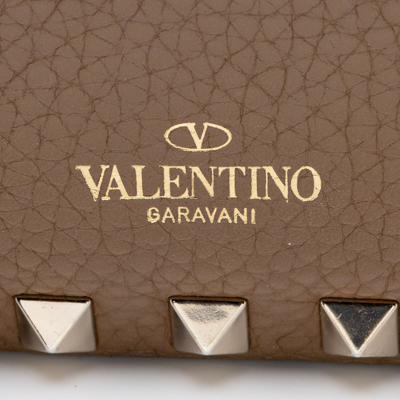 Valentino Leather Rockstud Pouch Crossbody (SHF-cV7Aio)
