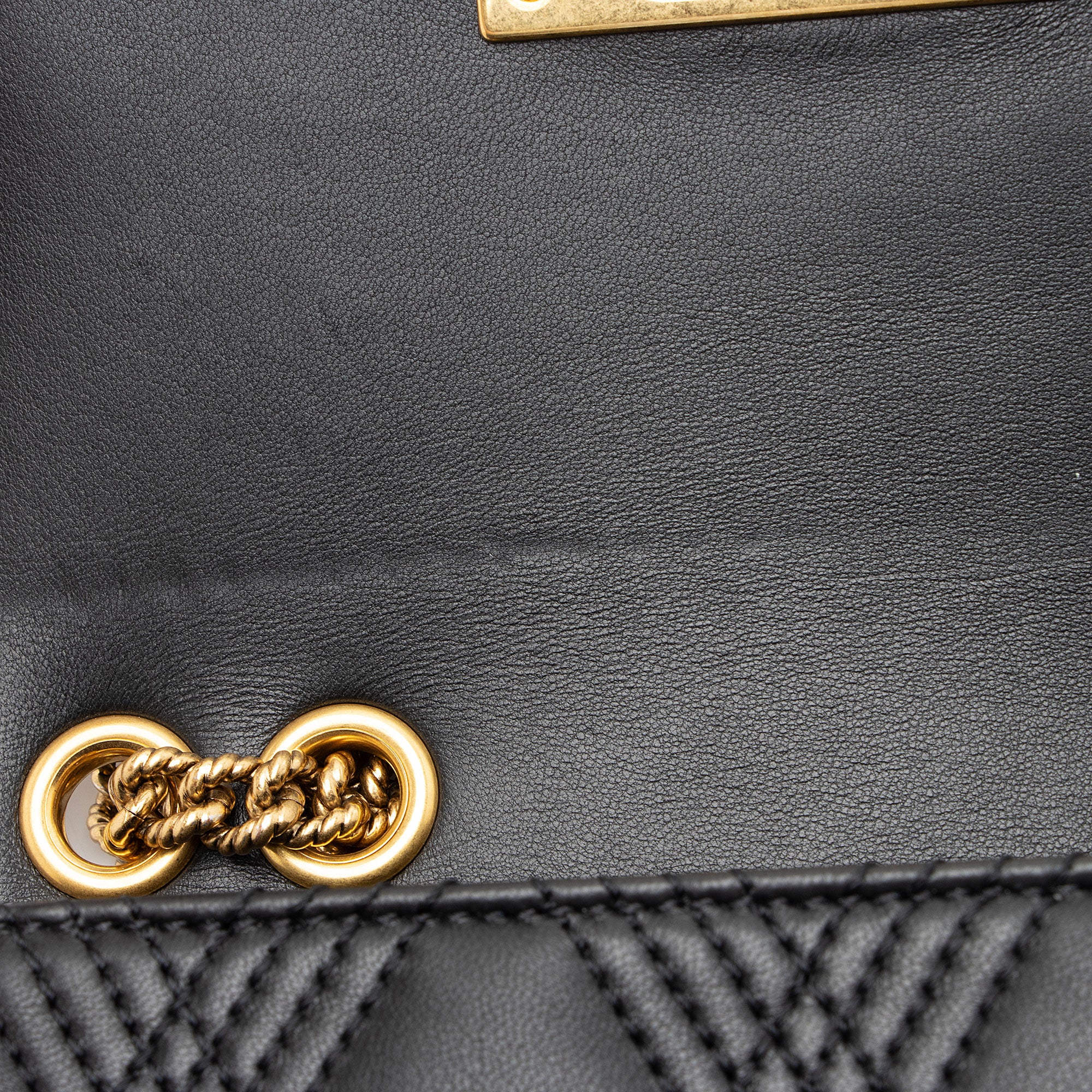 Valentino Leather Rockstud Quiltie 67 Small Shoulder Bag