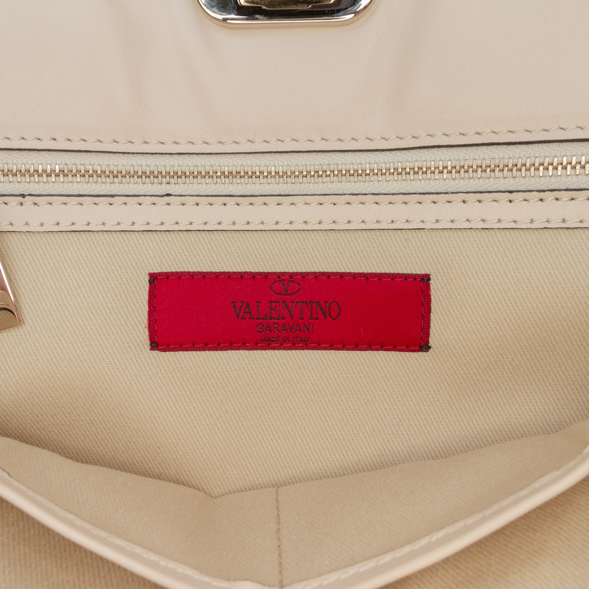 Valentino Leather Rockstud Shoulder Bag