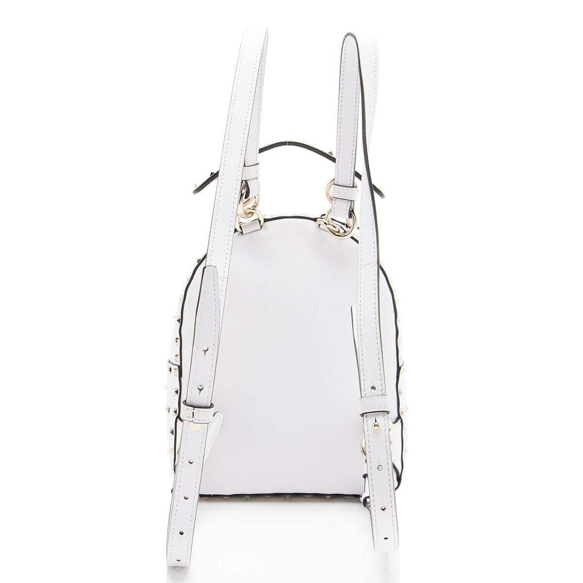 Valentino Leather Rockstud Spike Mini Backpack