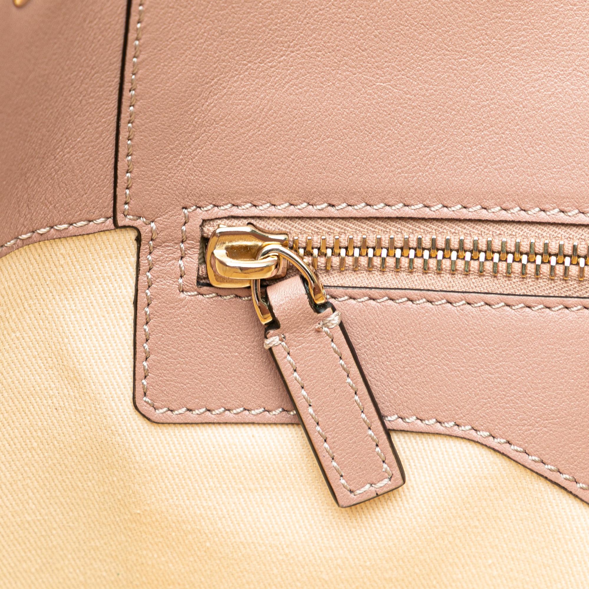 Valentino Leather Rockstud Tote