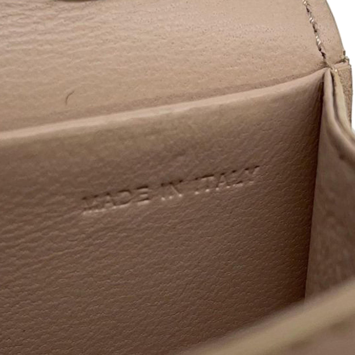 Valentino Leather VLogo Card Case on Chain
