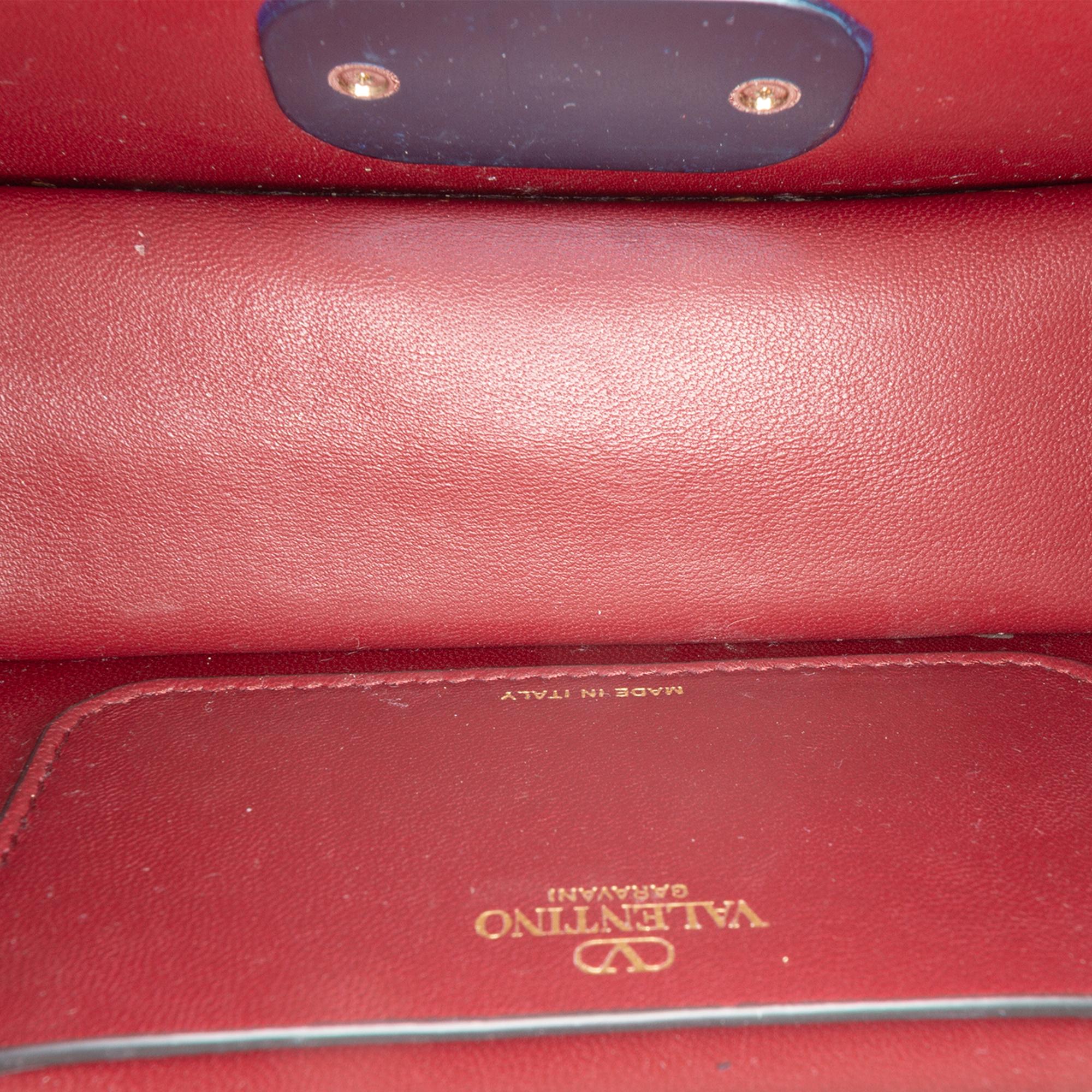 Valentino Leather VLogo Crossbody