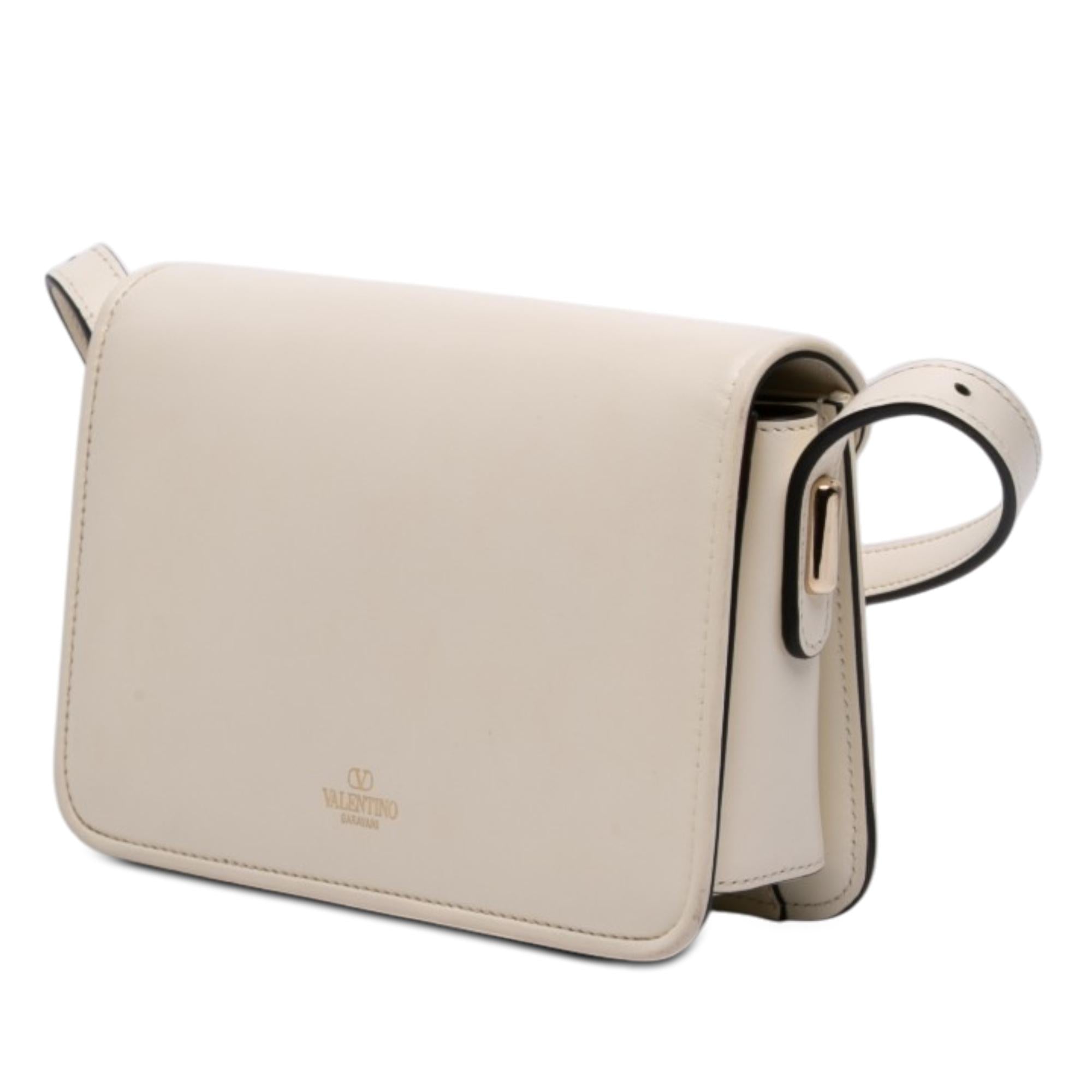 Valentino Leather VLogo Crossbody