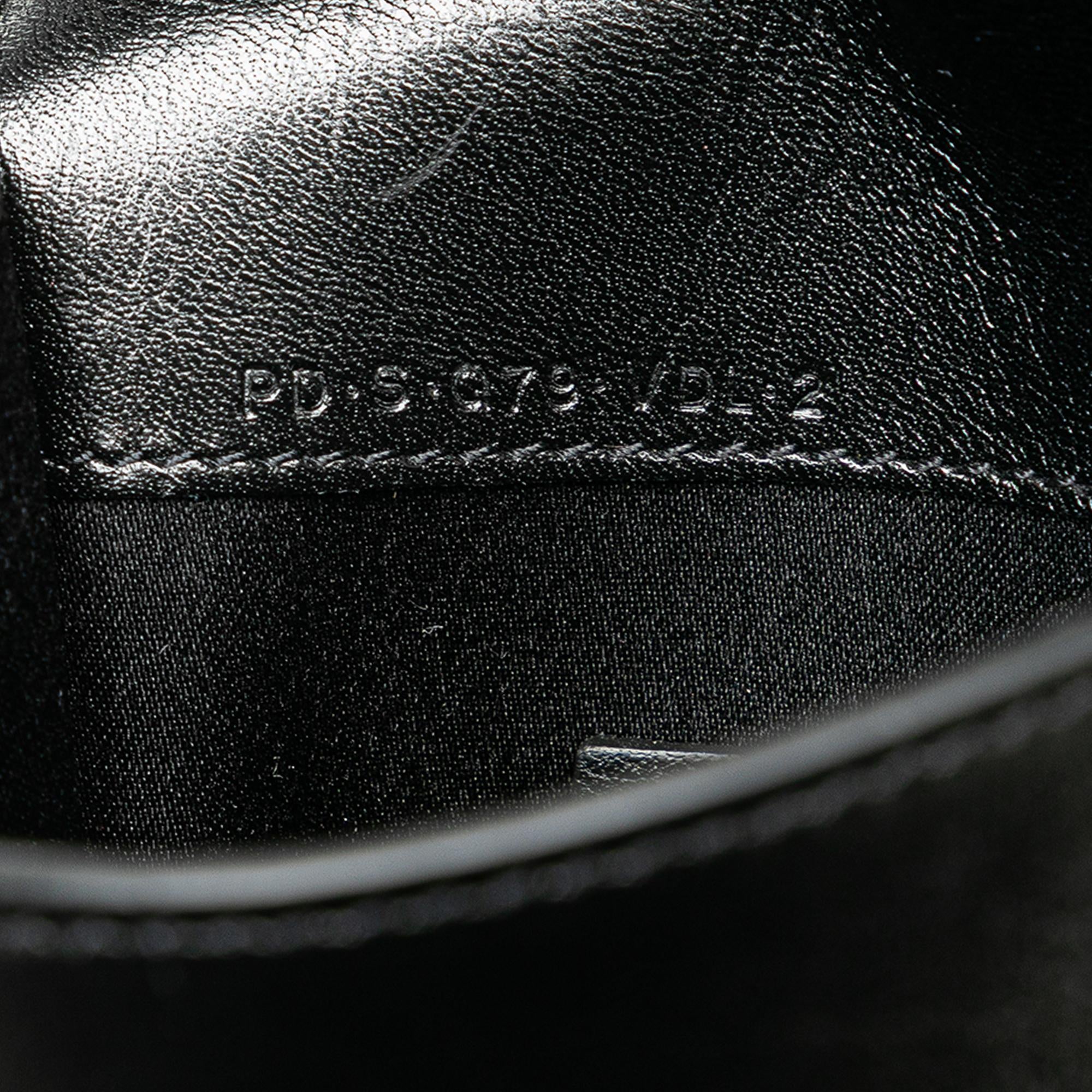 Valentino Leather VRing Neck Pouch
