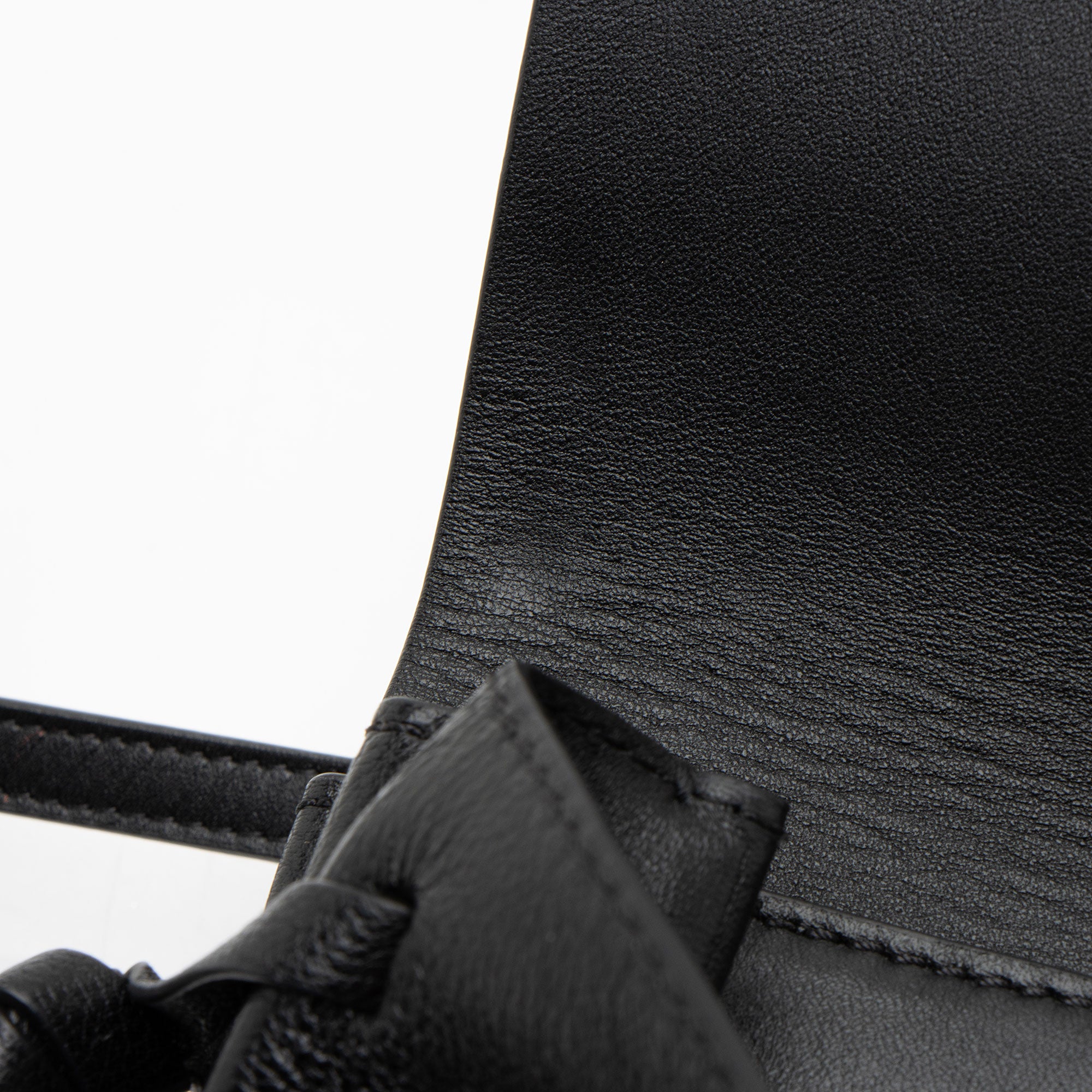 Valentino Leather Vring Shoulder Bag